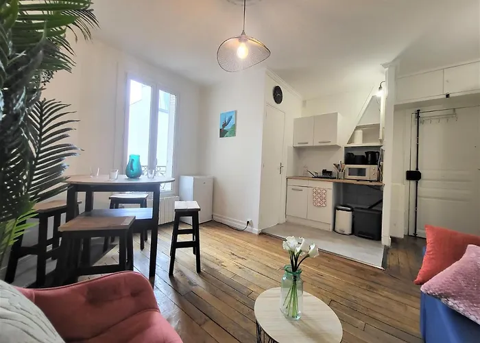 L\'Oasis - Charmant Appartement Metro Porte D\'Italie